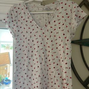 Women’s tee shirt, gap easy tee, medium